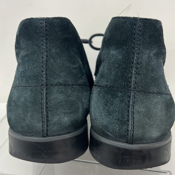 Tod’s Sz 10 Desert Boots in Blue Suede Chukka Boots Shoes main image 9